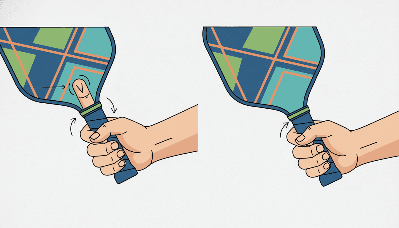 ピックルボールのグリップ完全ガイド｜握り方の種類・ショット別の使い分け・よくある間違いを徹底解説【2026年最新】