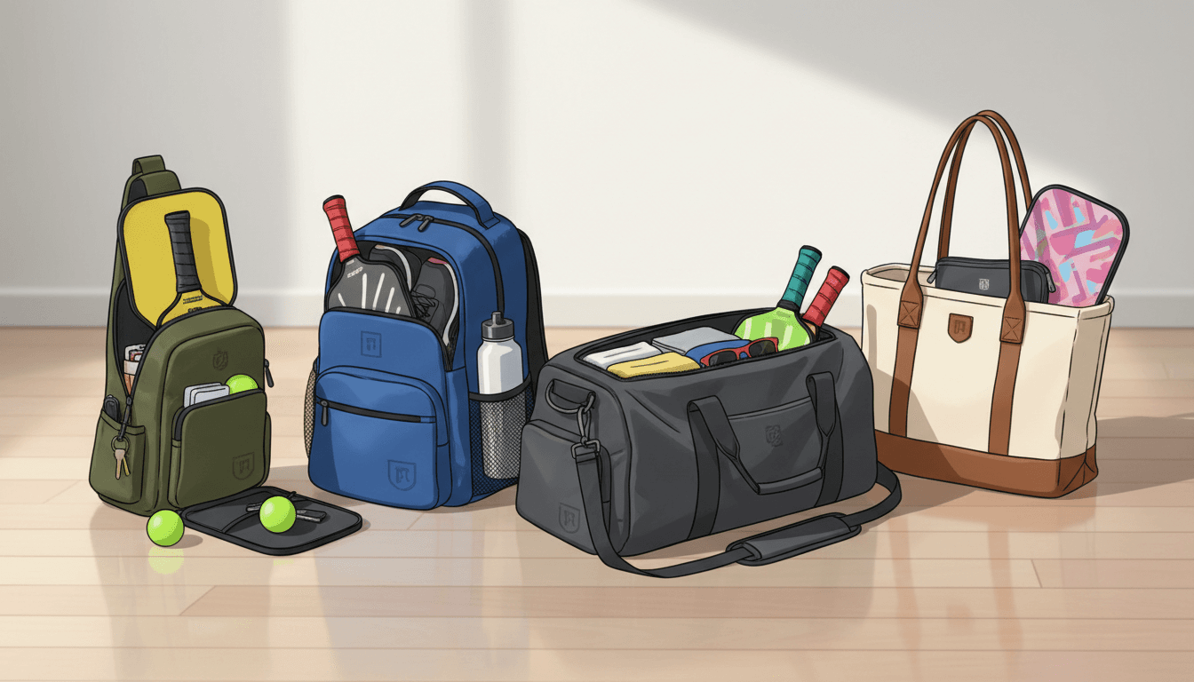 ピックルボール用バッグ・ケースの選び方完全ガイド｜種類・容量・おすすめブランド【2026年版】