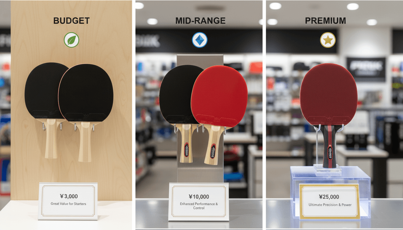 予算別ピックルボールパドルガイド｜価格帯ごとの特徴とおすすめモデル【2026年版】