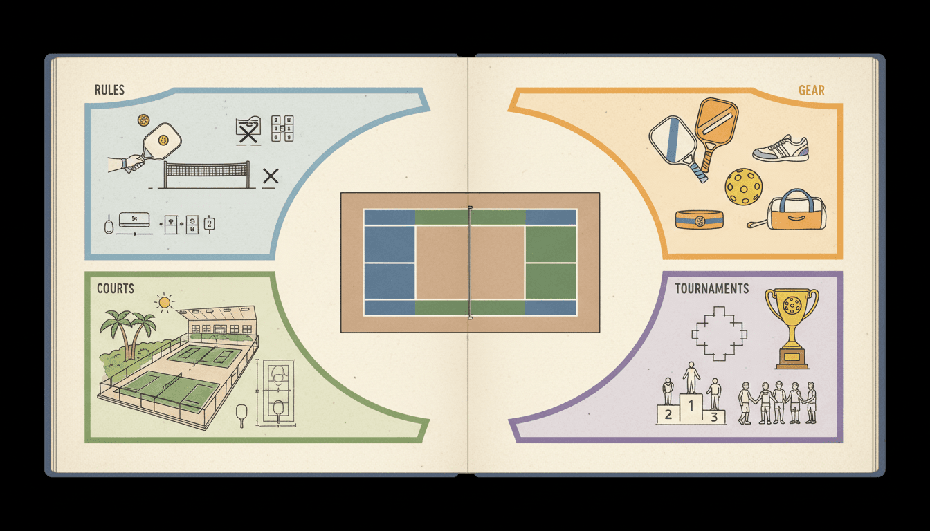 ピックルボール完全ガイド｜始め方・ルール・道具・コート・大会まで全てがわかる【2026年最新】