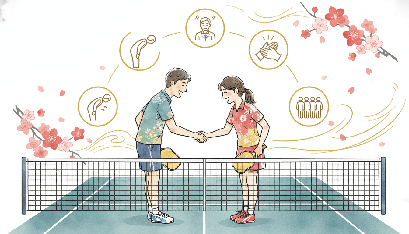 ピックルボールのマナー・エチケット完全ガイド｜試合前後・練習・公共施設での振る舞い方