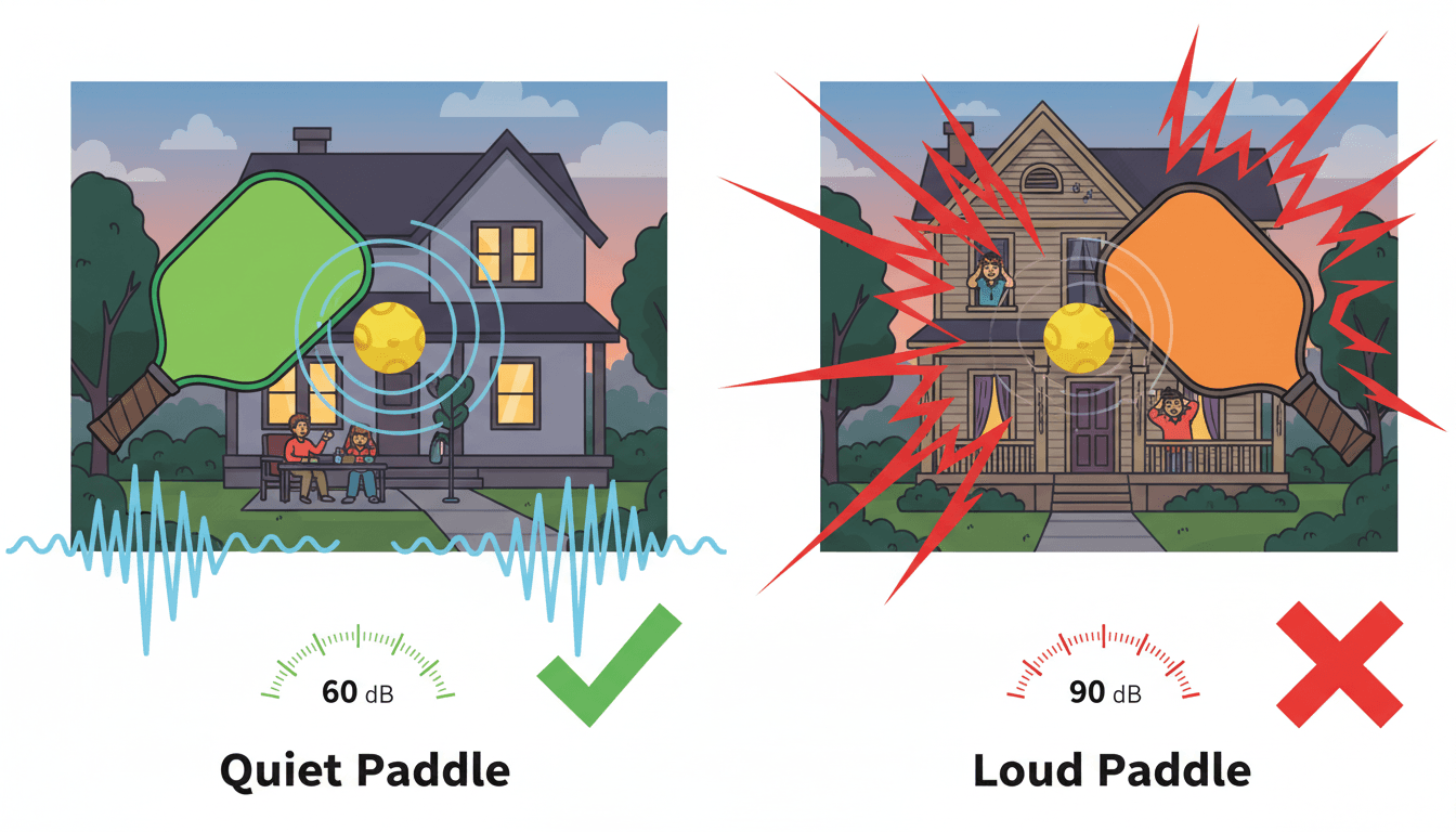 ピックルボールの騒音問題と対策ガイド｜静音パドル・ボール・近隣配慮のすべて【2026年版】