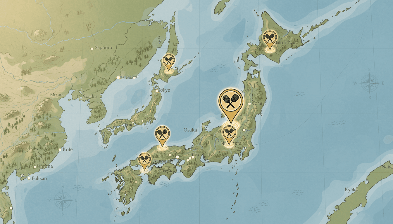 日本全国でピックルボールができる場所まとめ｜コート・施設ガイド【2026年最新】