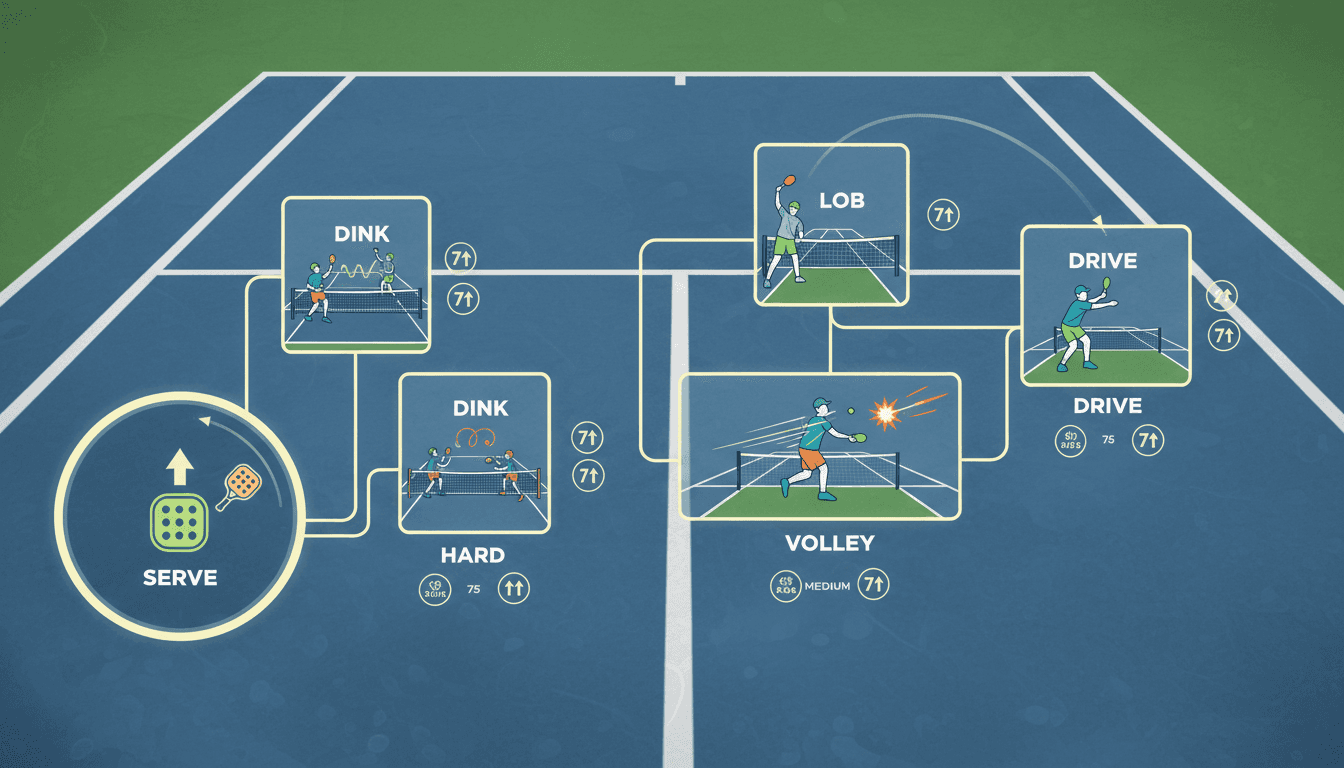 【2026年版】ピックルボールのテクニック・戦術 総まとめ｜初心者から上級者までのレベル別ロードマップ
