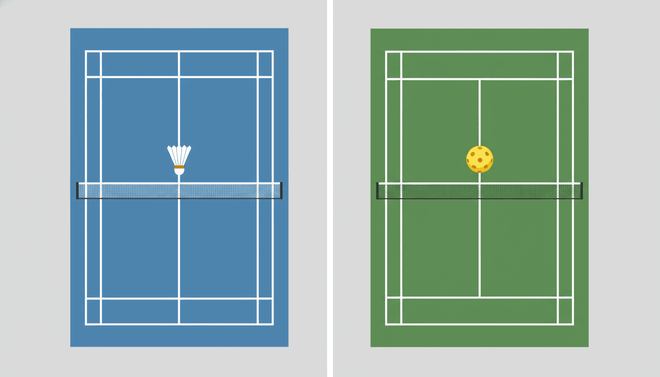 ピックルボールとバドミントンの7つの違いを徹底比較｜経験者が活かせるスキルも解説【2026年最新】