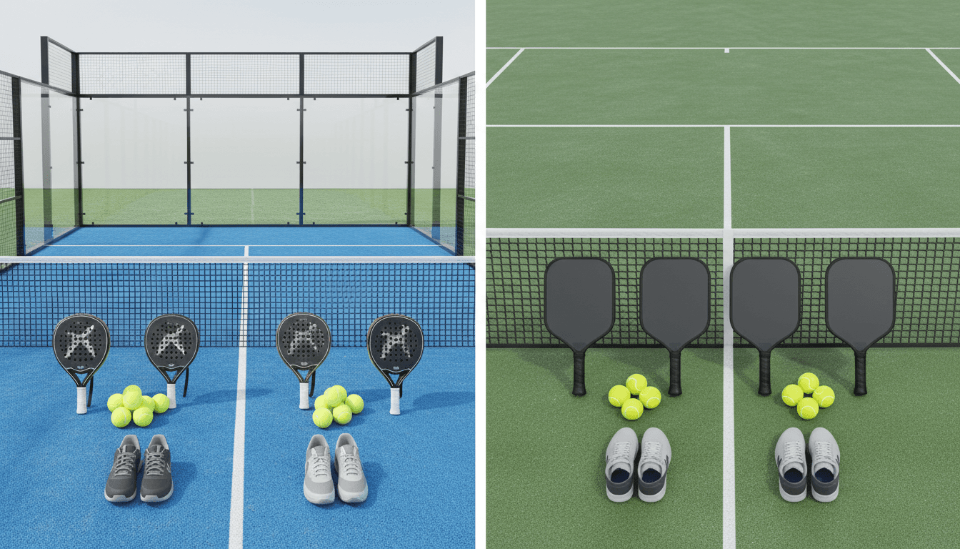 ピックルボールとパデルの7つの違いを徹底比較｜どっちを始めるべき？【2026年最新】