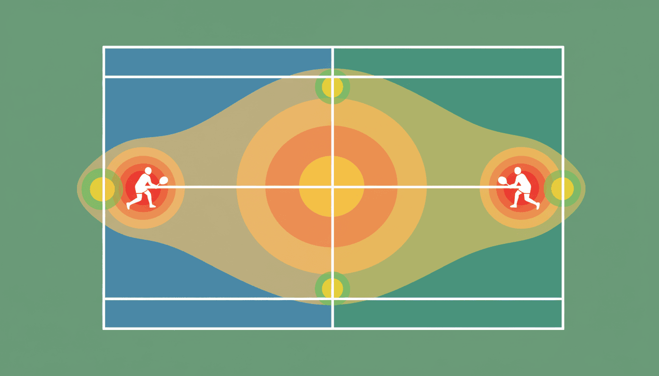 ピックルボールのポジショニング完全ガイド｜ダブルスの立ち位置・動き方を徹底解説【2026年最新】