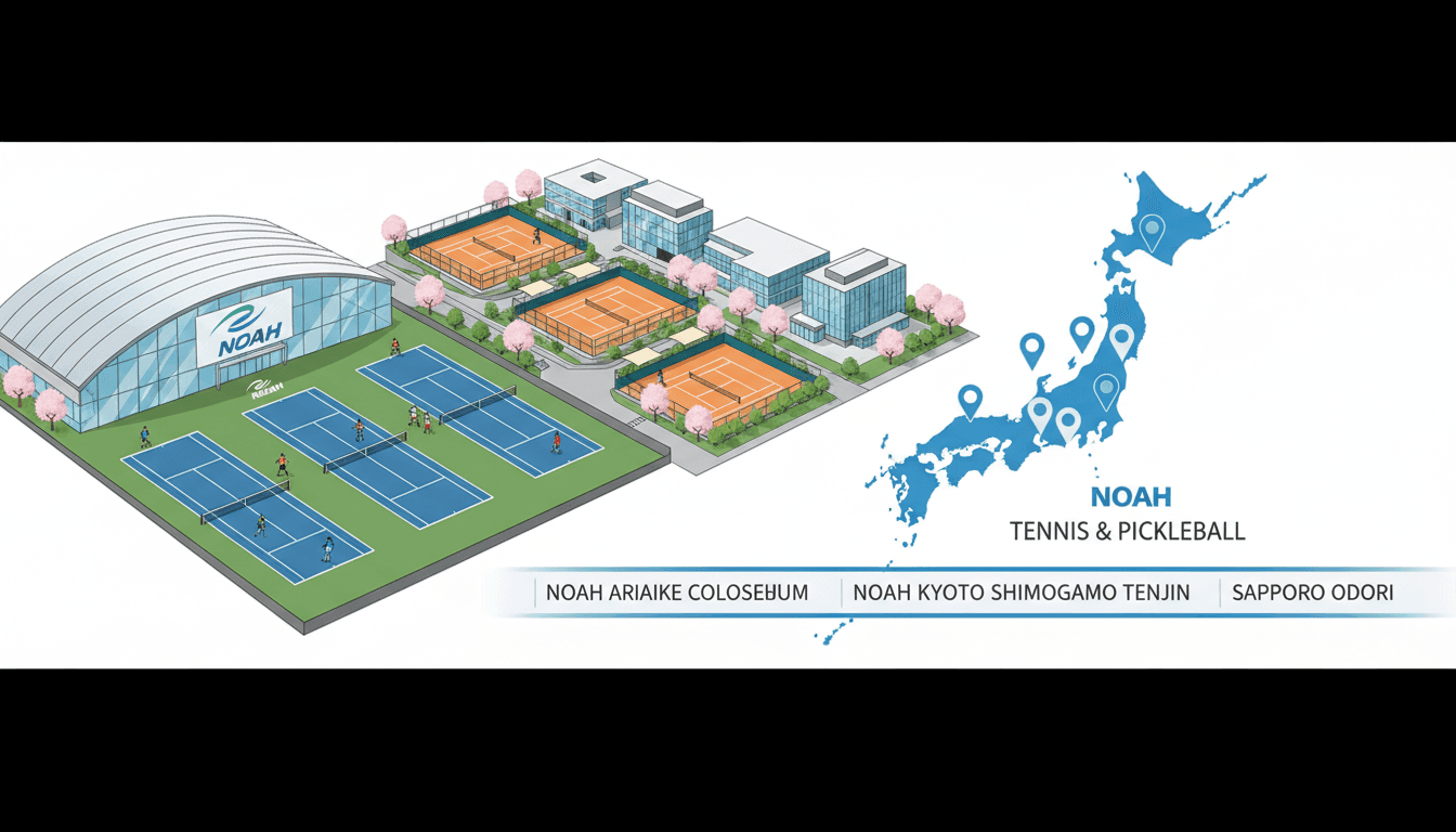テニス業界のピックルボールシフト最新動向｜ノア・メガロスなど主要施設の導入状況まとめ【2026年版】