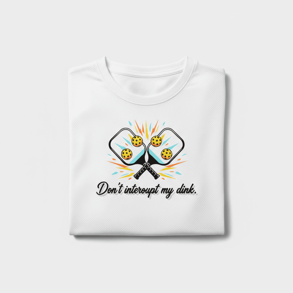 Don't interrupt my dink.