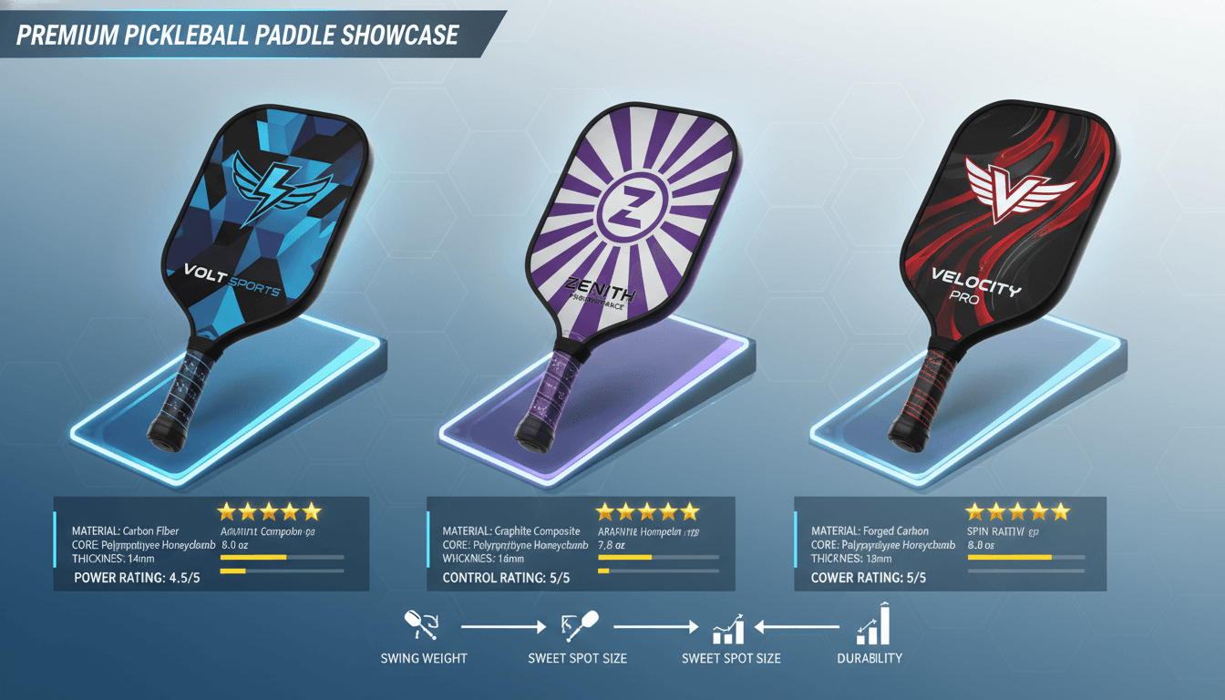 ピックルボール主要パドルブランド徹底比較|JOOLA・Selkirk・Franklin・CRBN・Engage【2026年版】