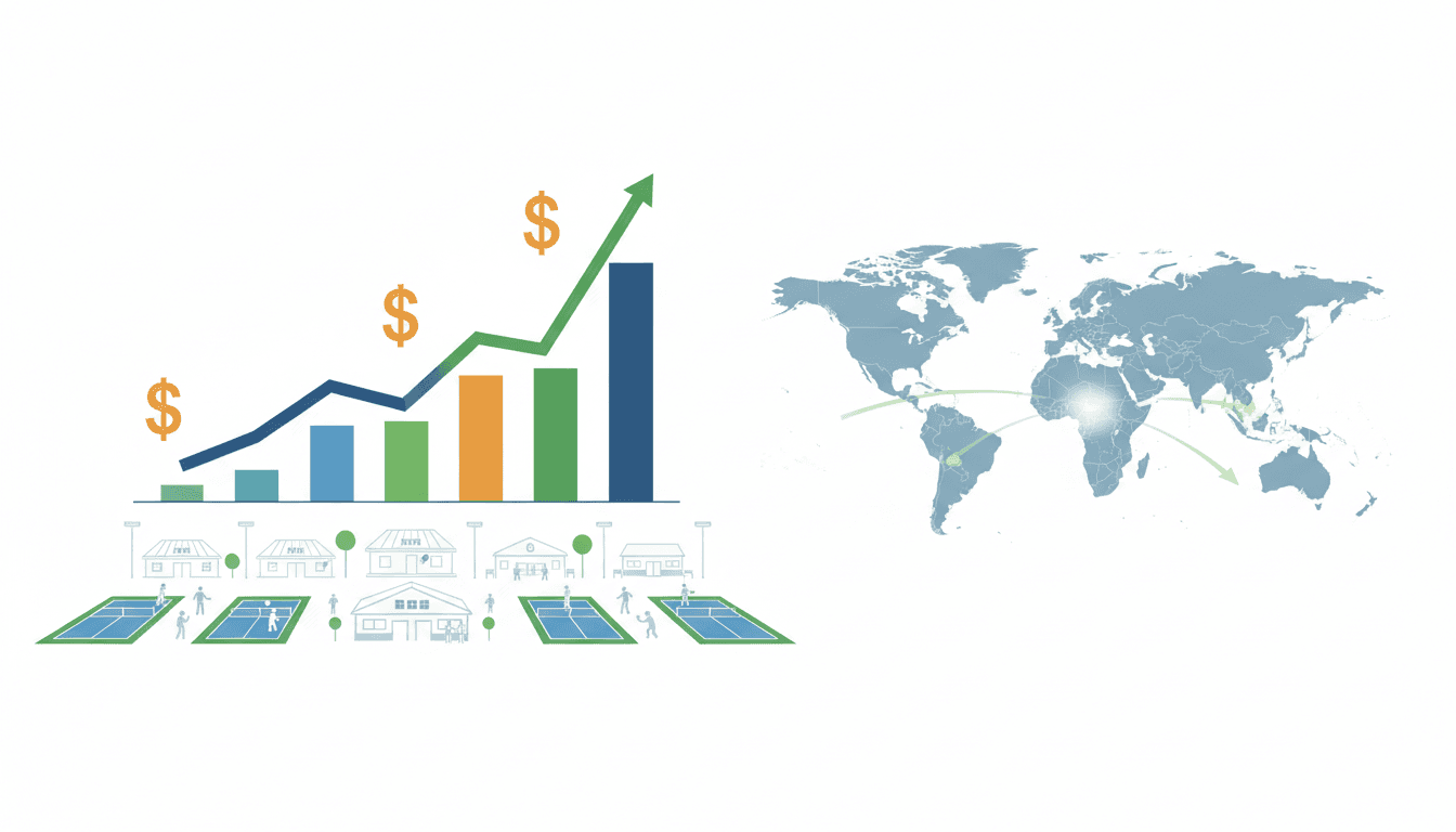 ピックルボールのビジネスと市場分析|世界$13B→$27B成長、日本の事業機会と成功事例【2026年版】