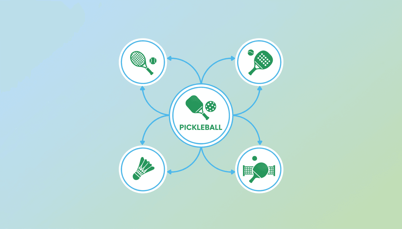 ピックルボールと他のラケットスポーツ徹底比較|テニス・バドミントン・卓球・パデル・スカッシュとの違いまとめ【2026年版】